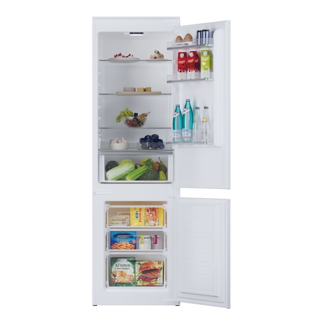 Refrigerator, Built in, 2 doors, Static, Class E