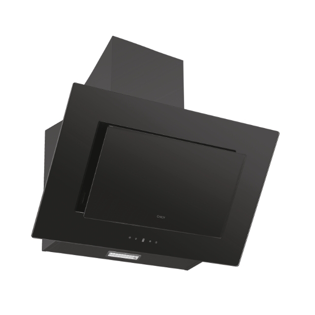 Okapy, Wall-mounted, Décor, Czarny, LED