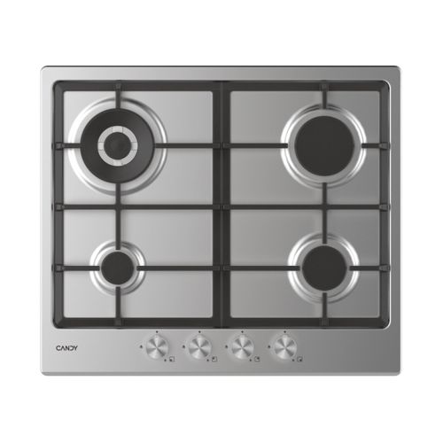 Hobs, Gas, 4 zones, Stainless Steel, Inox plate