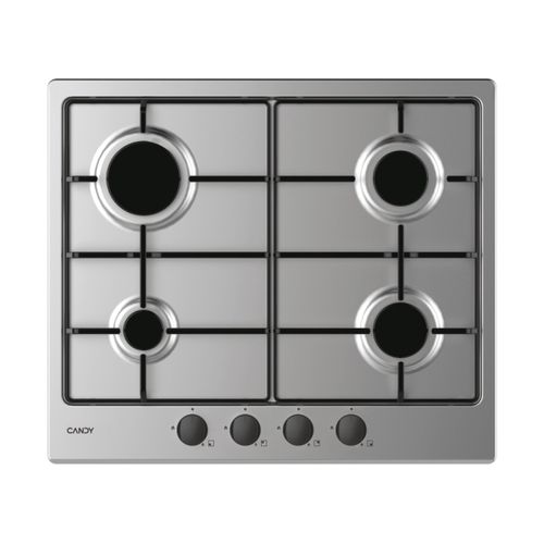 Plite, Gaz, 4 zone, Otel Inoxidabil, Inox/Otel