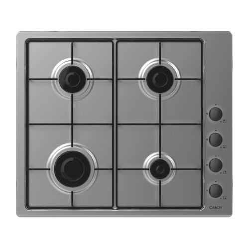Kookplaten, Gas, 4 zones, nd, Roestvrijstaal