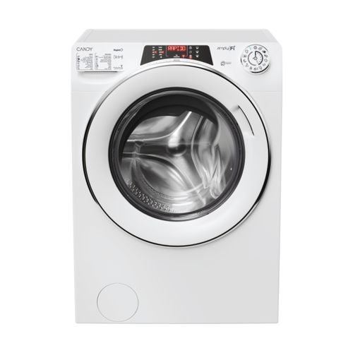 Front loading washing machines, Freestanding, 12.5 kg, White, 16 programmes