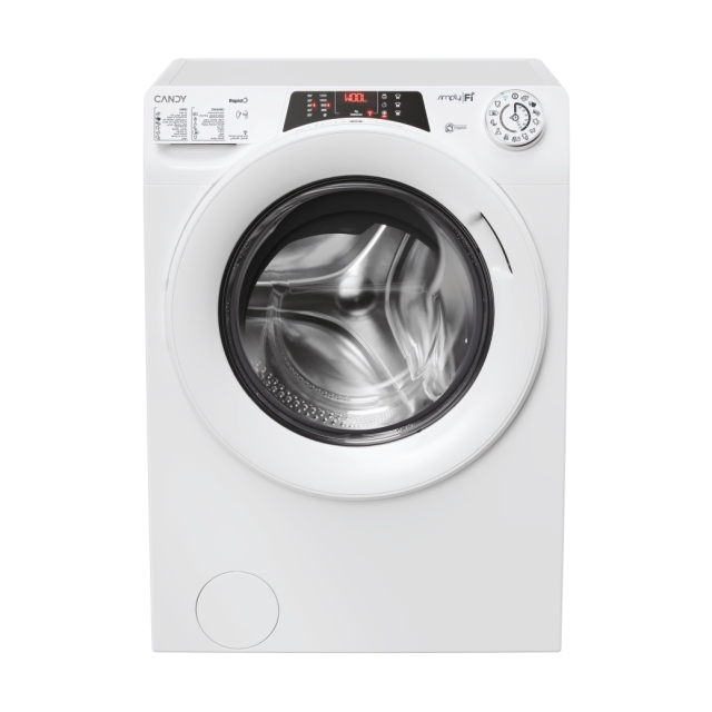 Front loading washing machines, Freestanding, 7 kg, White, 16 programmes