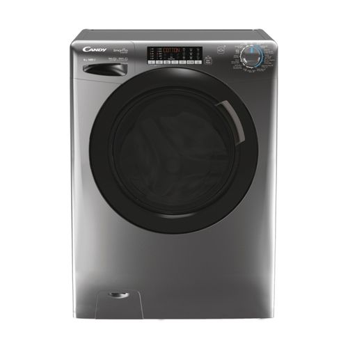 Front loading washing machines, Freestanding, 8 kg, Anthracite