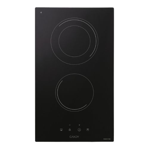 Hobs, Vetroceramic, 2 zones, Black, Vetroceramic
