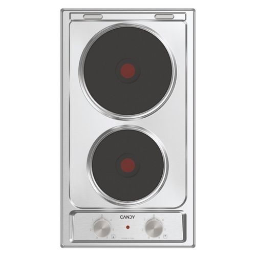 Hobs, Hot plate, 2 zones, Stainless Steel, Inox plate