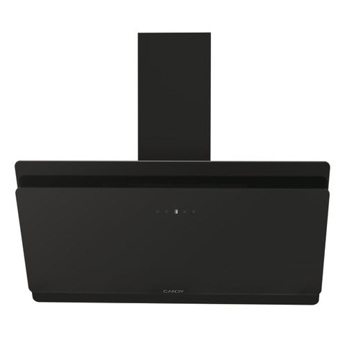 Afzuigkappen, Wanddampkap, Decor, Zwart, LED