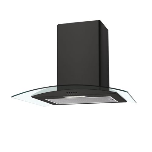 Hood, Wall-mounted, Freestanding Wall Decorative, Black, LED