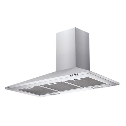 Hood, Wall-mounted, Integrated, Stainless Steel, LED
