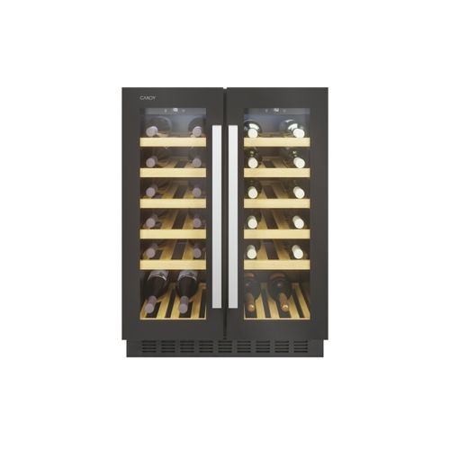 Caves de vinhos, Encastrável, 2 zonas de temperature, 38 garrafas standard de vinho, Conteúdos Smart