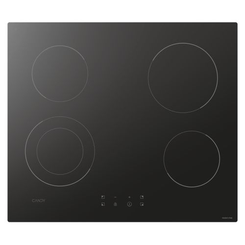 Hobs, Vetroceramic, 4 zones, Black, Vetroceramic