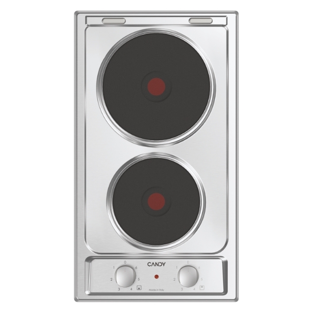 Placas, Elétrica, 2 posições, Inox, Placa de inox