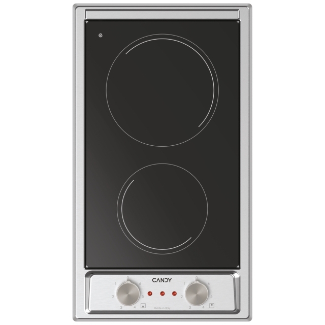 Hobs, Vetroceramic, 2 zones, Black, Vetroceramic