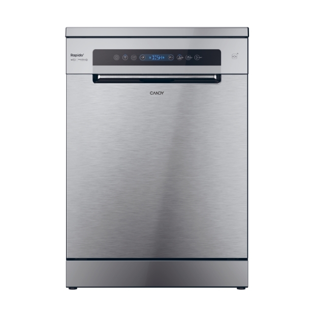 Lave-vaisselle, Pose Libre, 14 couverts, Contrôle à distance avancé et contenu supplémentaire (Wi-Fi + BLE), L x P x H (mm) 597x598x850