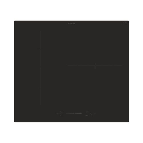 Plaque de cuisson, Induction, 3 zones, Noir, Vetroceramic