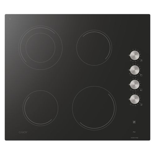 Hobs, Vetroceramic, 4 zones, Black, Vetroceramic