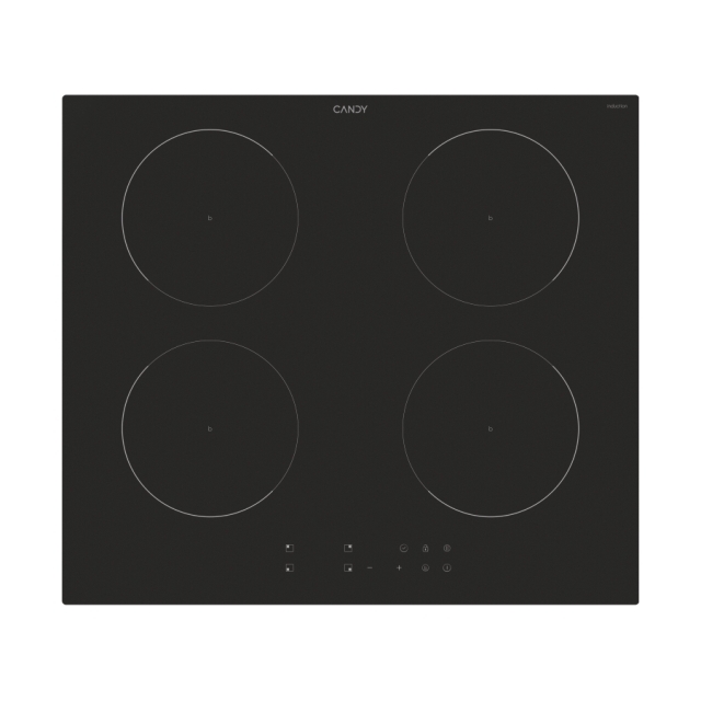 Plite, Inductie, 4 zone, Negru, Vetroceramic