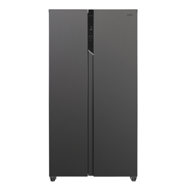 Hűtőszekrény, Szabadon álló, Side by side amerikai típusú, No Frost, E energiaosztály