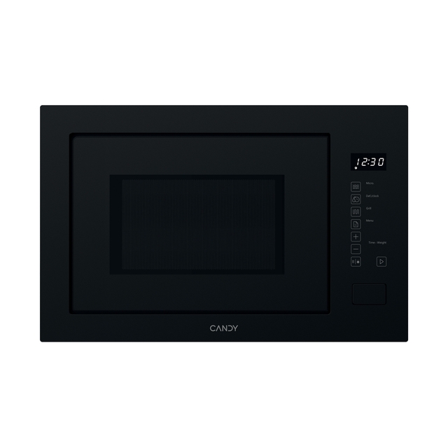 Micro-ondes, Encastrable, Micro-ondes gril, 25 litres, Noir