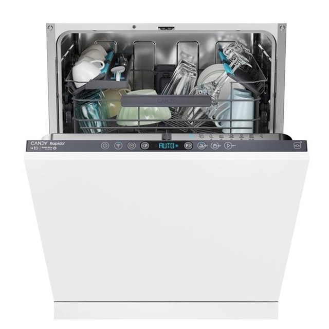 Máquinas de lavar loiça, Totalmente Integrável, 14 número de talheres, Classe de eficiência energética A, Controlo remoto avançado e conteúdos (Wi-Fi + BLUETOOTH®)