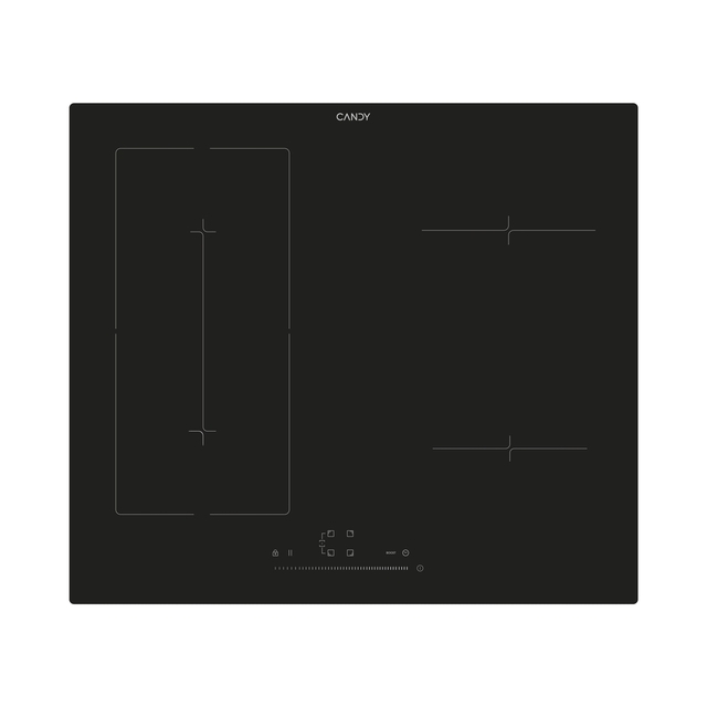 Plite, Inductie, 4 zone, Negru, Vetroceramic