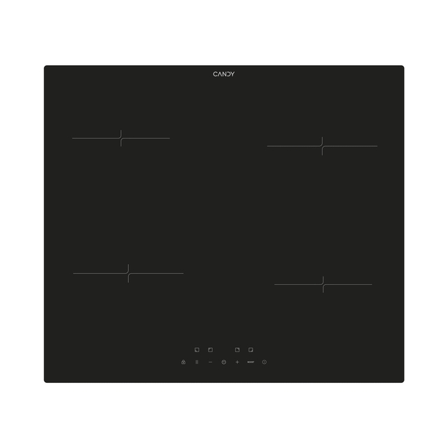 Plite, Inductie, 4 zone, Negru, Vetroceramic