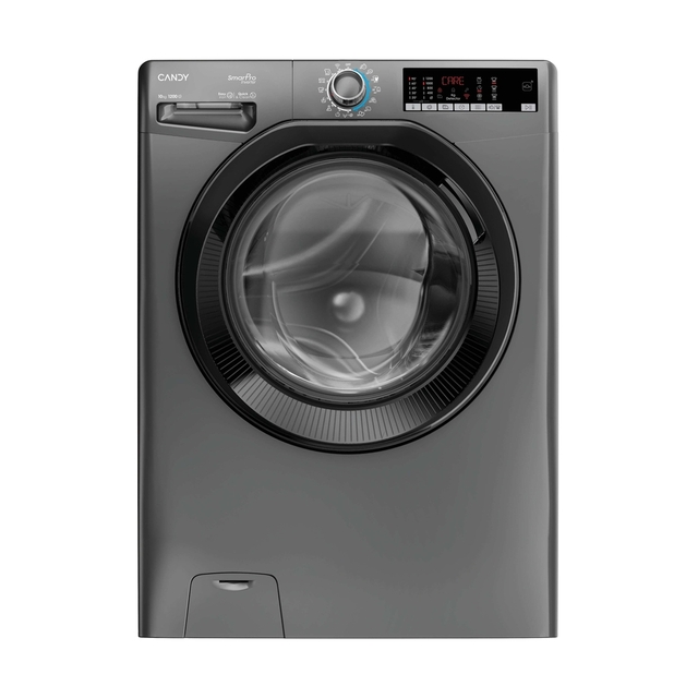 Lave-linge hublot, Pose Libre, 10 kg, Anthracite moulé, 16 programmes