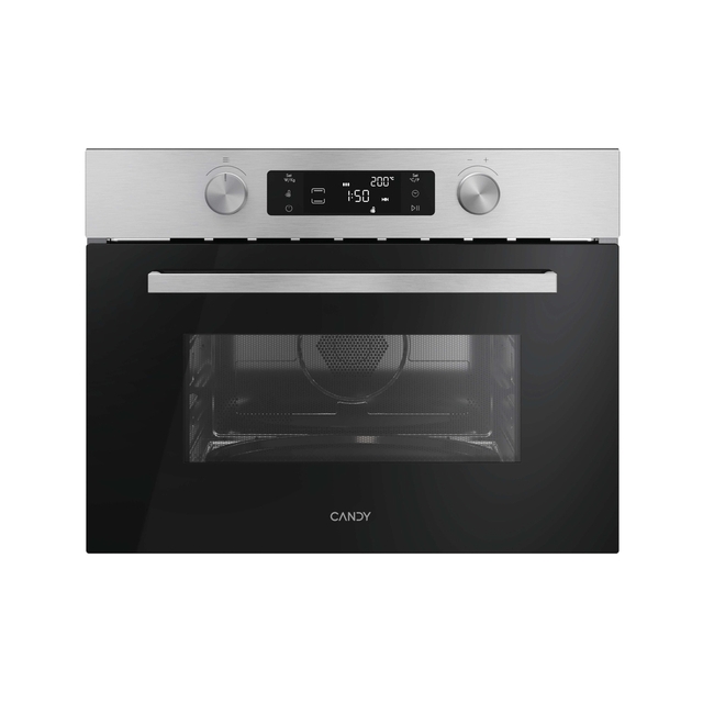 Mikrovlnné rúry, Vstavaná, Mikrovlnná rúra - kombinovaná, 44 litrov, Čierna