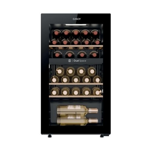 Caves de vinhos, Instalação livre, 1 zonas de temperature, 32 garrafas standard de vinho, Conteúdos Smart