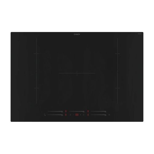 Placas, Indução,, 5 posições, Preto, Vitrocerâmica,