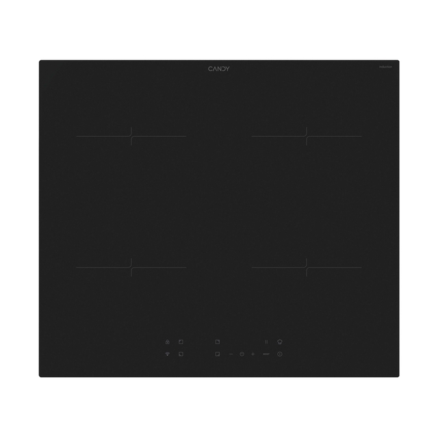 Hob, Induction, 4 zones, Black, Vetroceramic