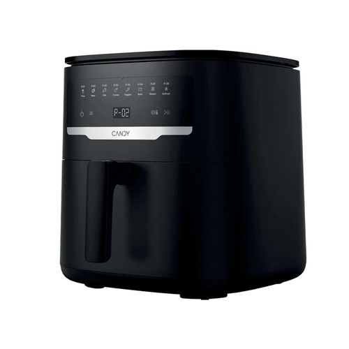 Air fryer, Μαύρο, Μέγιστη χωρητικότητα 7l, Εύρος θερμοκρασίας 80°-200°, 1500 (W)