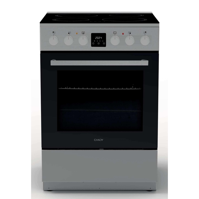 Štednjak, Samostojeći, Električni, Ploča Staklokeramička, Inox