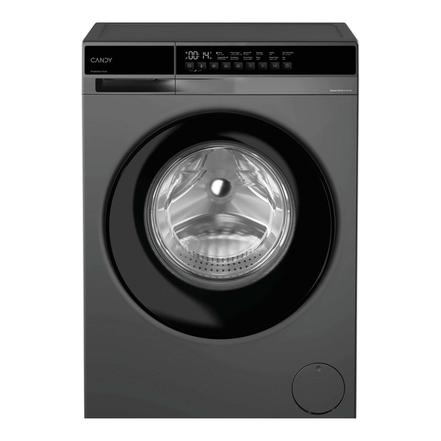 Front loading washing machines, Freestanding, 10 kg, Polar Night Grey, 12 programmes