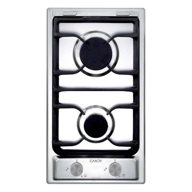Hobs, Gas, 2 zones, Stainless Steel, Inox plate