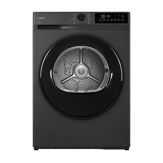 Dryers, Freestanding, Heat Pump, 8 Kg, Polar Night Grey