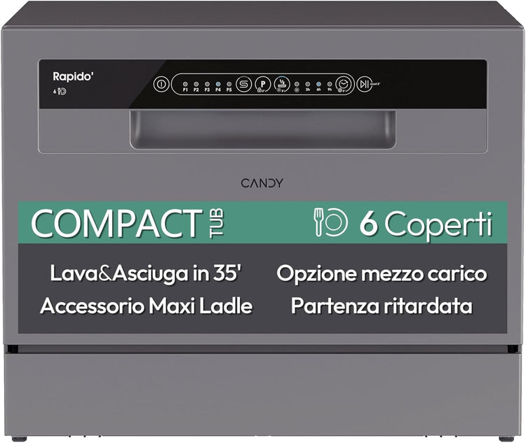 Lavastoviglie - Rapido' - CP 6E51LS - 32002576
